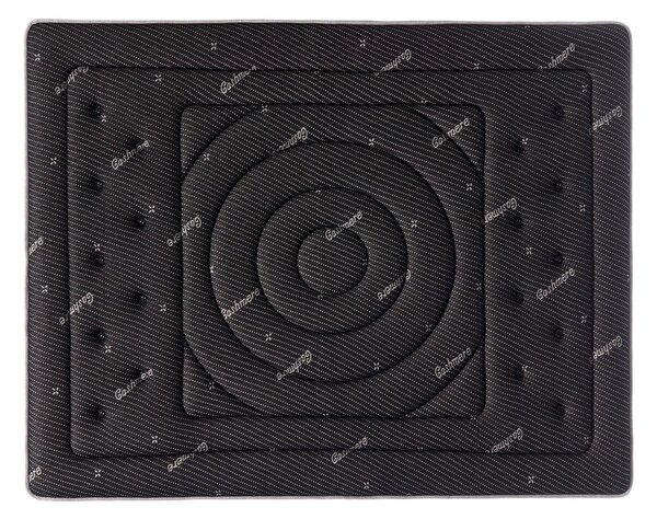 Materasso bifacciale in schiuma media/straordinaria 90x200 cm Premium Black Multizone - Moonia