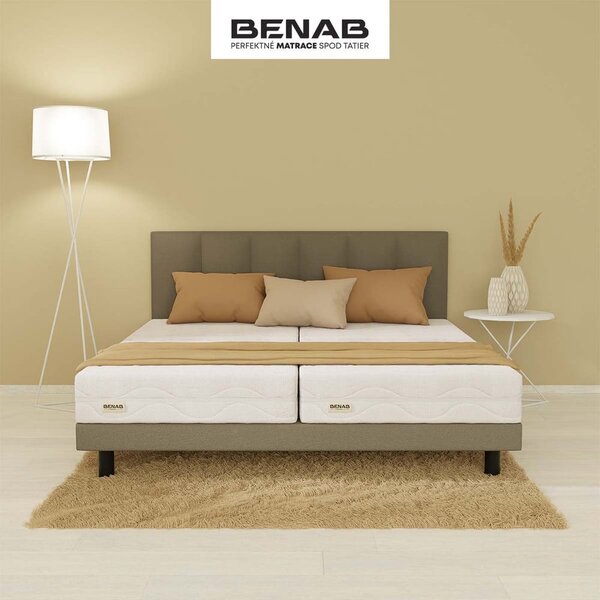 Materasso matrimoniale in schiuma dura/media 180x200 cm BonLife - BENAB