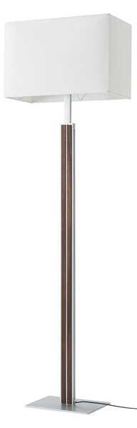 Lampada da terra Quitani, Lisene, dimmerabile, Legno, Soggiorno, Tessuto / Tessile, Design