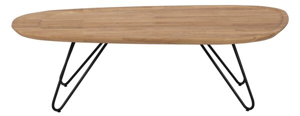 Tavolino con piano in rovere , 130 x 68 cm Elipse - Windsor & Co Sofas