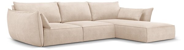 Divano angolare beige (angolo destro) Vanda - Mazzini Sofas