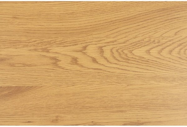 Armadio a vista nero-color legno naturale effetto rovere 77x165 cm Seaford - Actona