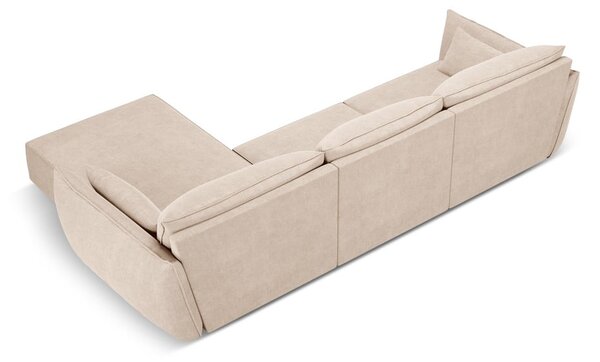 Divano angolare beige (angolo destro) Vanda - Mazzini Sofas