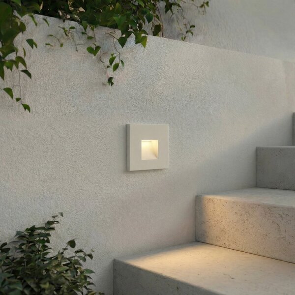 Lampade da esterno Lindby, Alune, Bianco, Alluminio, Moderno