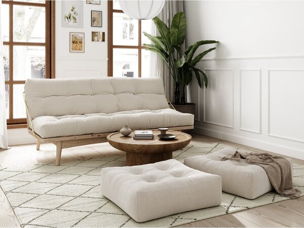 Divano variabile in velluto a coste /Naturale Folk Raw - Karup Design