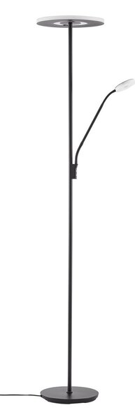 Lampada da terra Lucande, Raymond, dimmerabile, Nero, Soggiorno, Metallo, Moderno