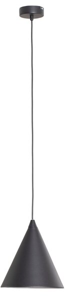 Lampada a sospensione ALDEX, Form, dimmerabile, Nero, Sala da pranzo, Metallo