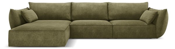 Divano angolare verde (angolo sinistro) Vanda - Mazzini Sofas