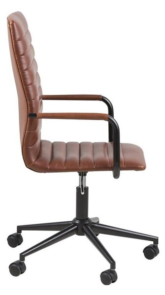 Sedia da ufficio marrone Winslow - Actona