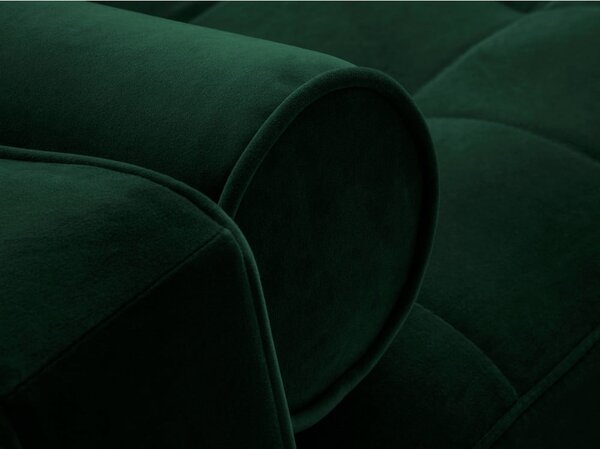 Divano letto in velluto verde Santo - Milo Casa