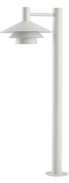Lampade da esterno Lucande, Montaro, Bianco, Alluminio, Moderno