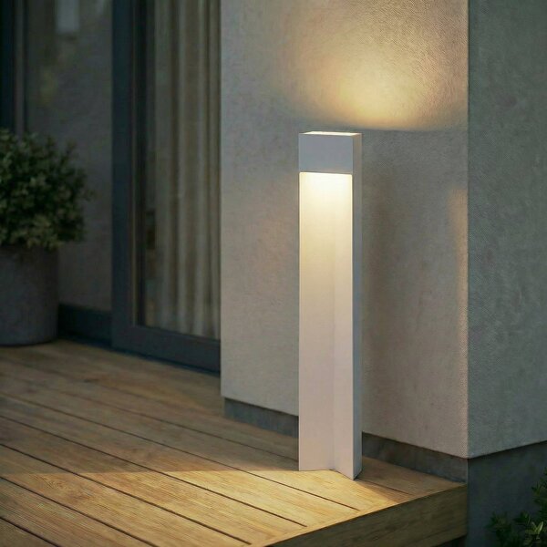 Lampade da esterno Lucande, Kaholo, Grigio, Alluminio, Moderno