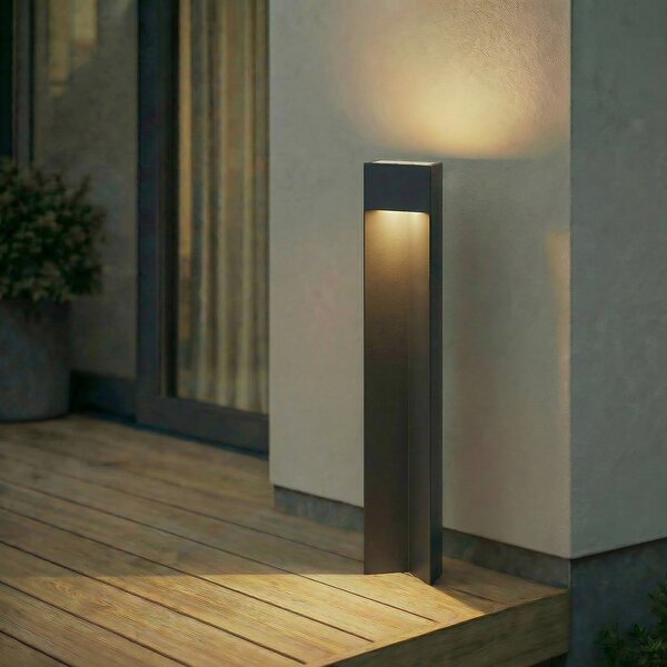 Lampade da esterno Lucande, Kaholo, Nero, Alluminio, Moderno