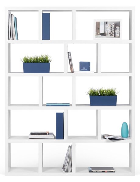 Libreria bianca 150x198 cm Berlin – TemaHome