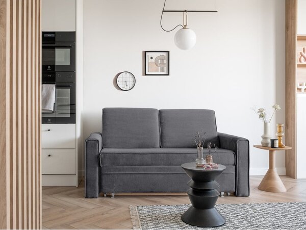 Divano letto grigio 168 cm Lucky Lucy - Miuform