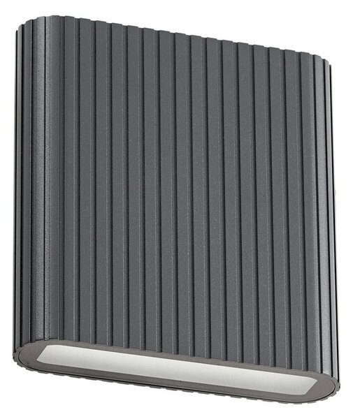 Lampade da esterno Lucande, Raija, Grigio, Alluminio, Moderno