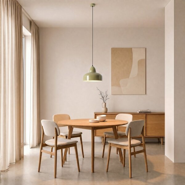 Lampada a sospensione ALDEX, Mille, dimmerabile, Verde, Soggiorno, Metallo, Industriale