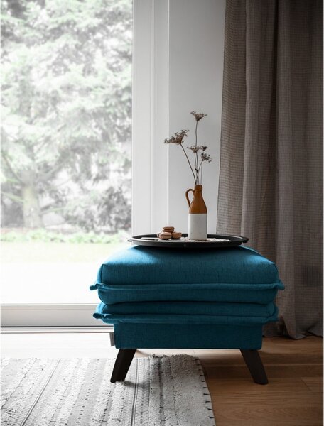 Pouf turchese Charming Charlie - Miuform