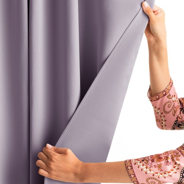 Tenda parzialmente oscurante rosa polveroso 140x270 cm Kierra – Restilo