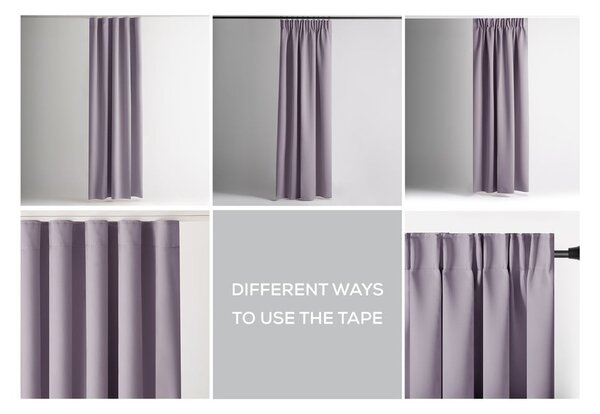 Tenda parzialmente oscurante rosa polveroso 140x270 cm Kierra – Restilo