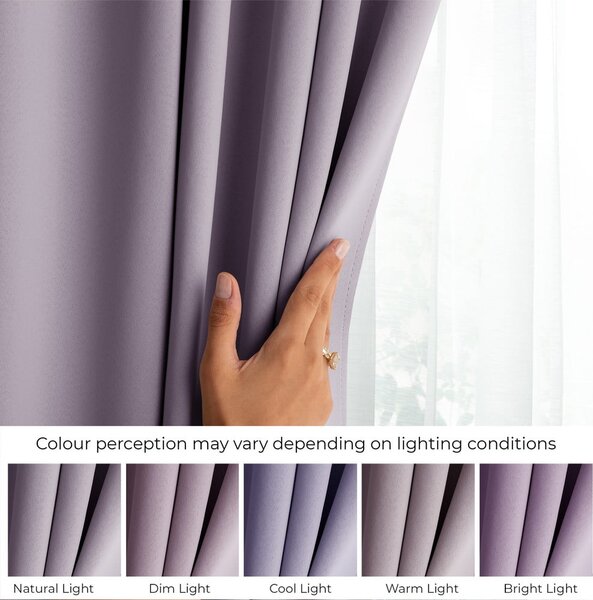 Tenda parzialmente oscurante rosa polveroso 140x245 cm Kierra – Restilo