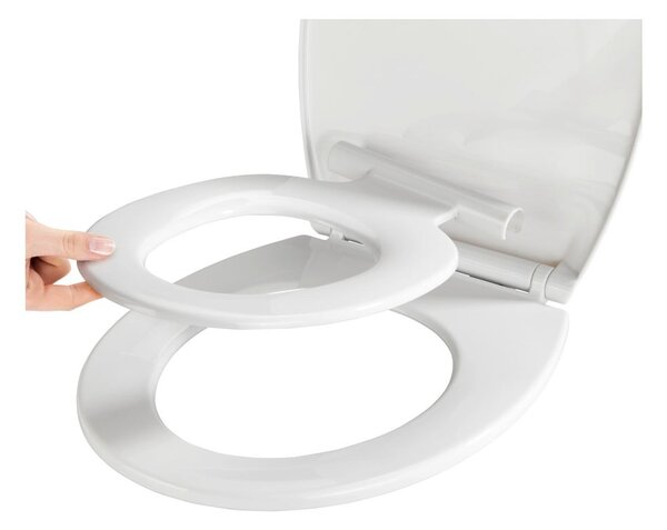 Sedile WC 2 in 1 con seggiolino per bambini 44 x 37,5 cm Syros - Wenko