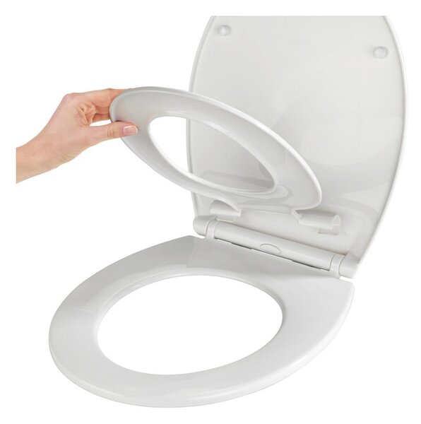 Sedile WC 2 in 1 con seggiolino per bambini 44 x 37,5 cm Syros - Wenko