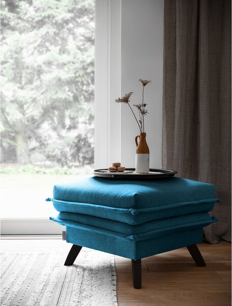 Pouf turchese Charming Charlie - Miuform