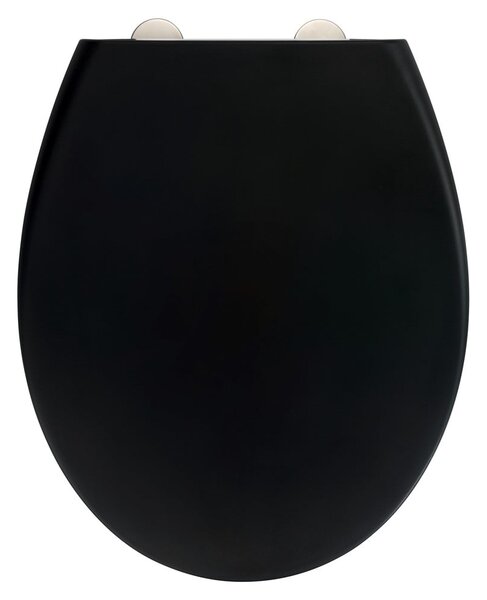 Sedile del water nero Ikaria - Wenko