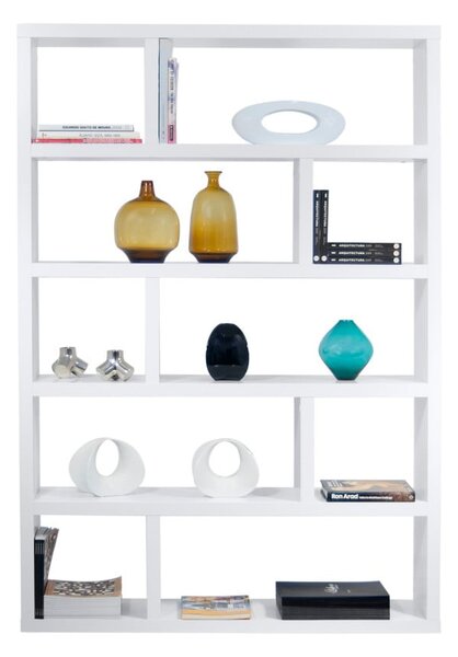 Libreria bianca 120x173 cm Dublin - TemaHome