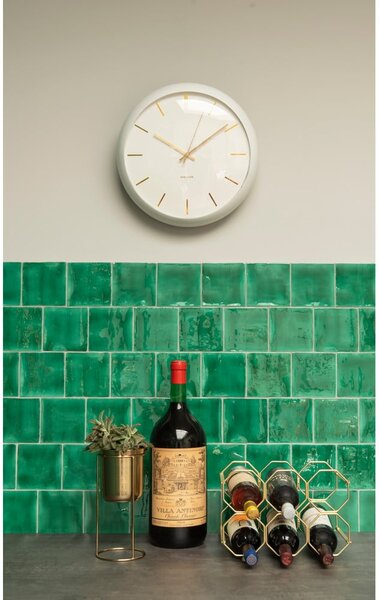 Portabottiglie pieghevole in metallo color oro Honeycomb - PT LIVING