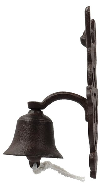 Campana da parete in ghisa con motivo a gatto - Esschert Design