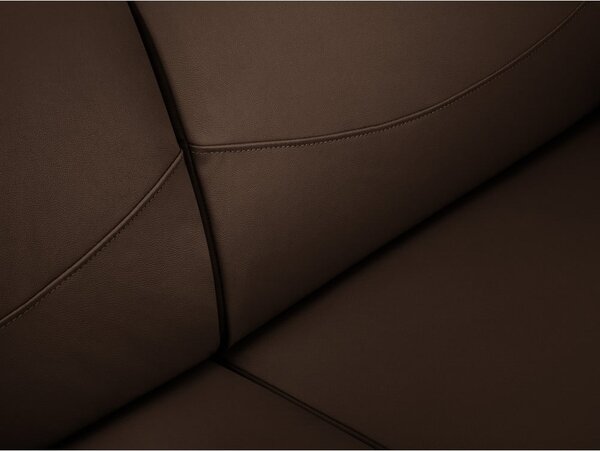 Divano in pelle marrone , 175 x 90 cm Neso - Windsor & Co Sofas