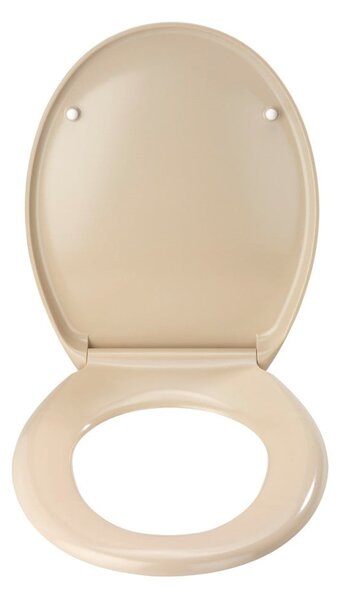 Sedile WC rosa chiaro con chiusura facilitata Premium , 44,5 x 37,5 cm Ottana - Wenko