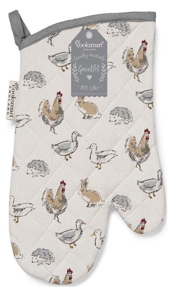 Guanto da cucina in cotone Country Animals - Cooksmart ®