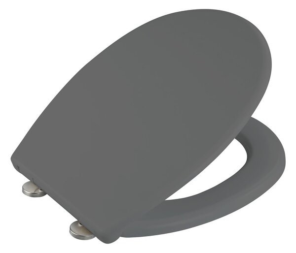Sedile del WC in acciaio inox grigio Vorno - Wenko
