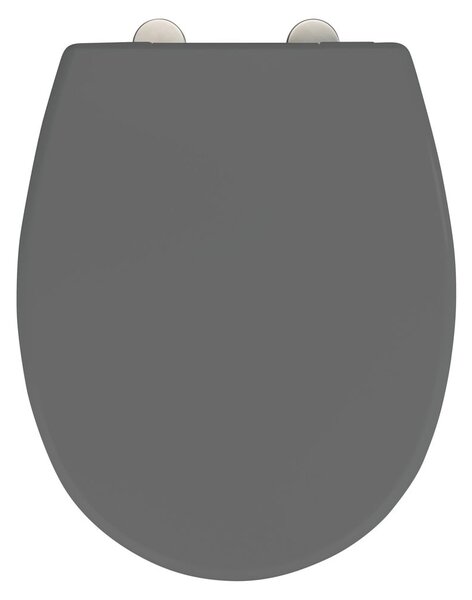 Sedile del WC in acciaio inox grigio Vorno - Wenko