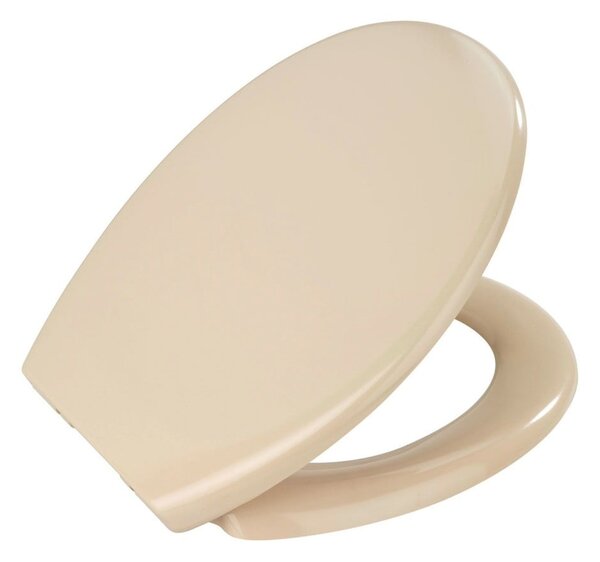 Sedile WC rosa chiaro con chiusura facilitata Premium , 44,5 x 37,5 cm Ottana - Wenko