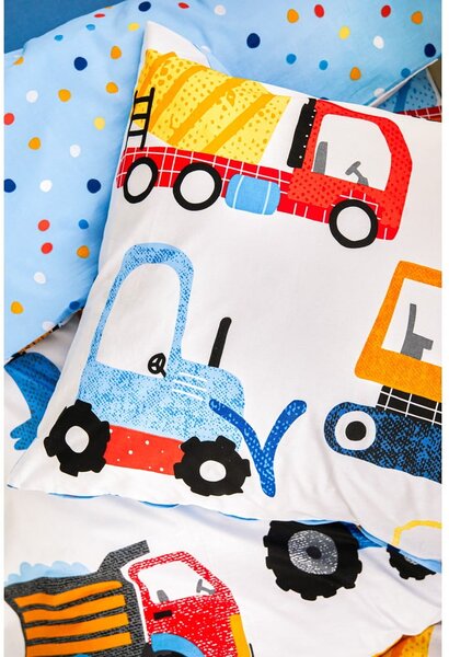 Biancheria da letto per bambini in cotone per letto singolo 140x200 cm Machines - Bonami Selection