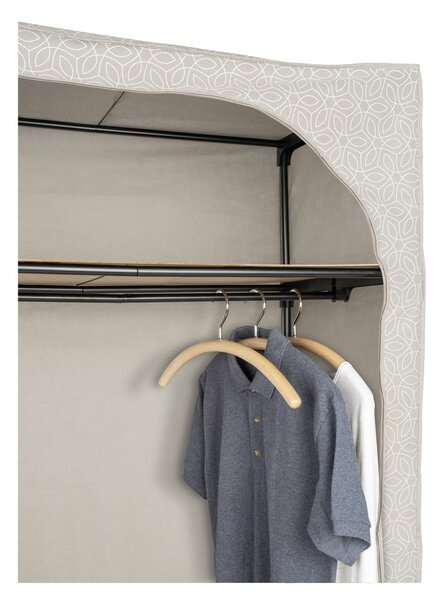 Armadio beige in tessuto 90x160 cm Balance - Wenko