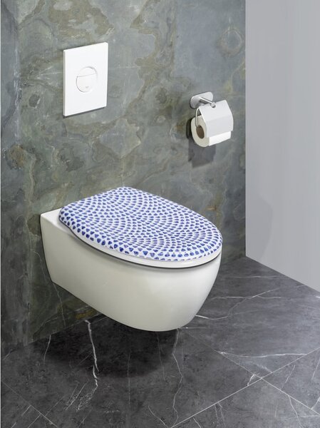 Sedile per WC con chiusura automatica 37,5 x 41,5 cm Sevilla - Wenko