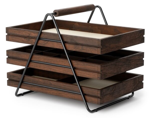 Portagioie in legno Terrace - Umbra