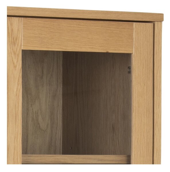 Vetrina in rovere 80x178 cm Nagano - Actona