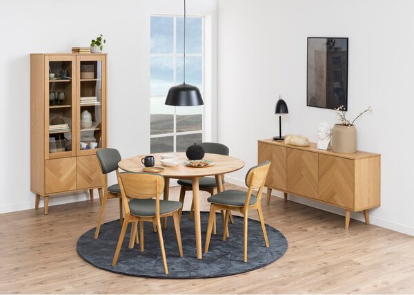 Vetrina in rovere 80x178 cm Nagano - Actona