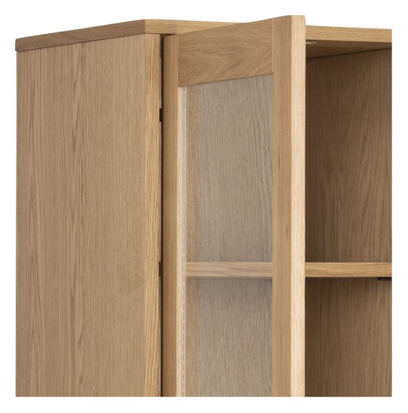 Vetrina in rovere 80x178 cm Nagano - Actona
