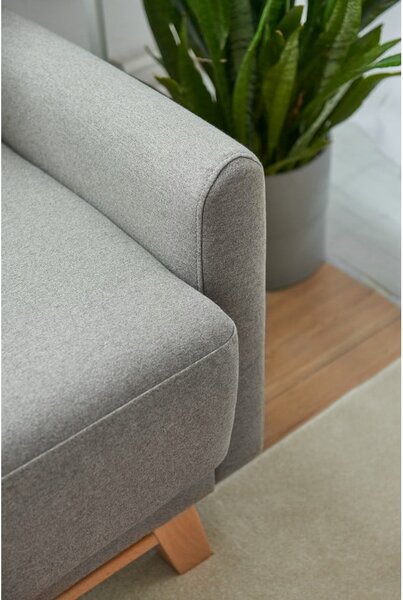Divano letto ad angolo variabile grigio chiaro Pop - Bonami Selection