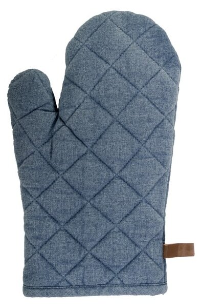 Guanto da cucina in cotone blu - Tiseco Home Studio