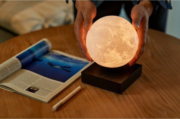 Decorazione luminosa nera con alimentazione a corrente ø 12 cm Moon – Gingko