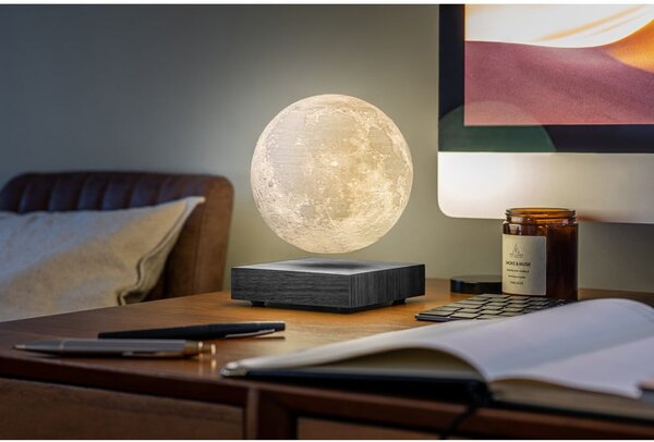 Decorazione luminosa nera con alimentazione a corrente ø 12 cm Moon – Gingko