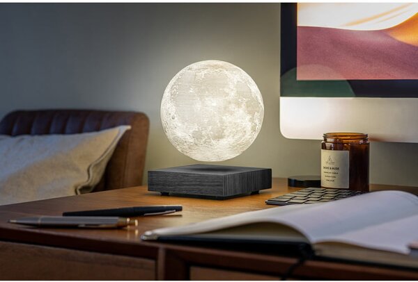 Decorazione luminosa nera con alimentazione a corrente ø 12 cm Moon – Gingko